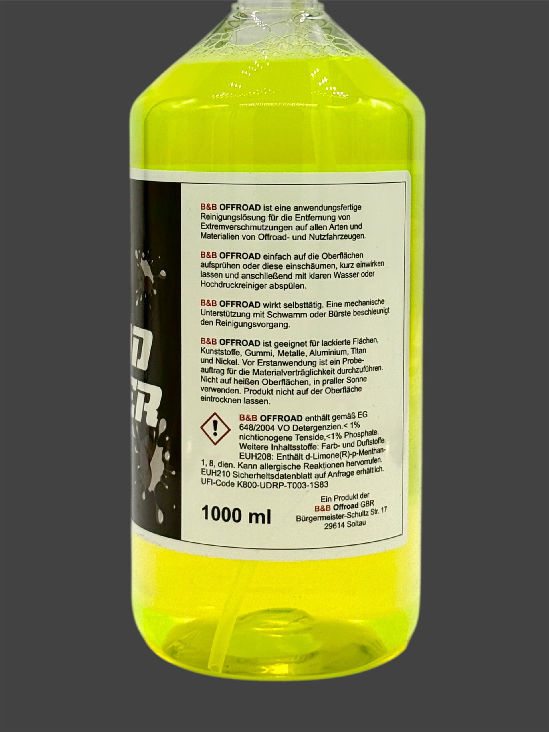 1Liter Offroad-Reiniger inkl. Sprühflasche – Bild 2